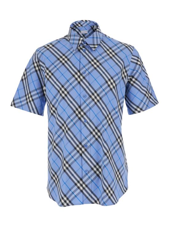 26SS 버버리 반팔 셔츠 8123674C4258 Light blue