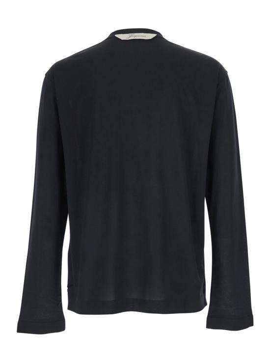 26SS 자크뮈스 긴팔 티셔츠 TSM00622AJ00254990 Black - JACQUEMUS