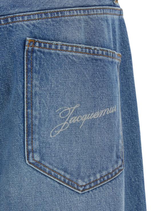 26SS 자크뮈스 데님 팬츠 PAM00028AD0003833C Blu - JACQUEMUS