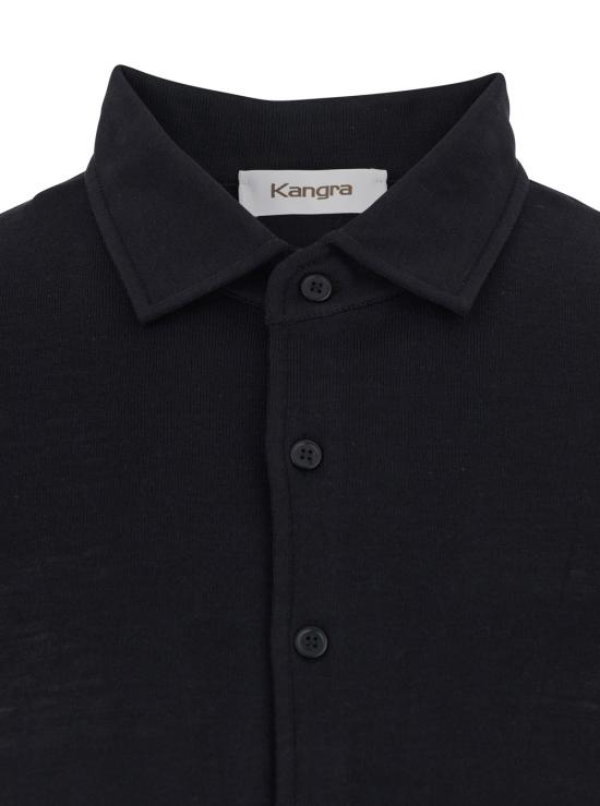 26SS 캉그라 반팔 셔츠 30047213 Black - KANGRA