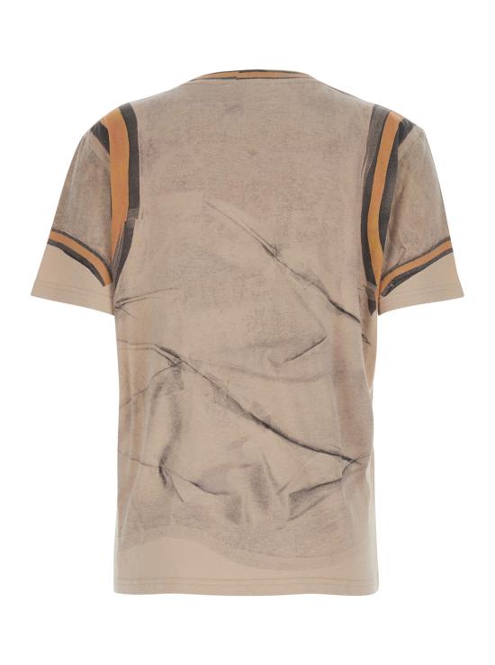 26SS 아크네 스튜디오 반팔 티셔츠 AL0520AE0 Beige - ACNE STUDIOS