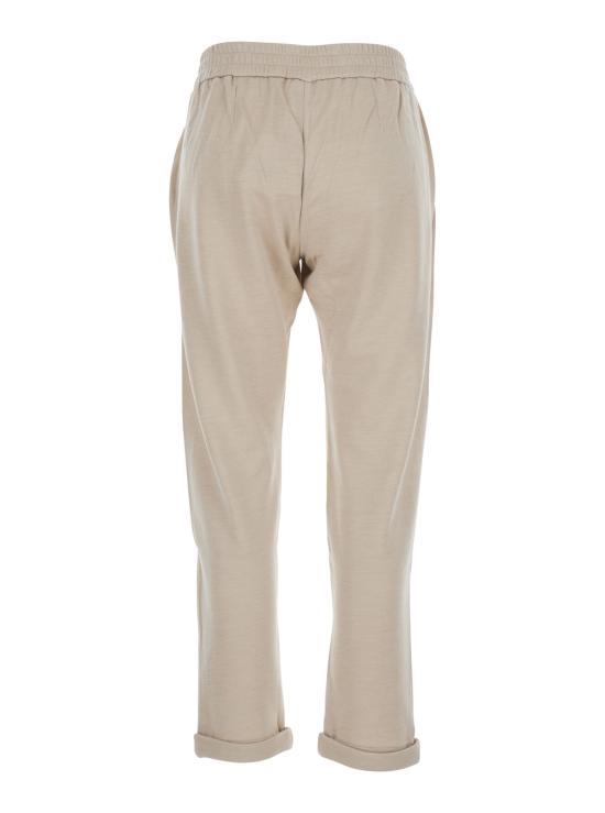 26SS 브루넬로 쿠치넬리 스트레이트 팬츠 MD828SB899C9066 Beige - BRUNELLO CUCINELLI