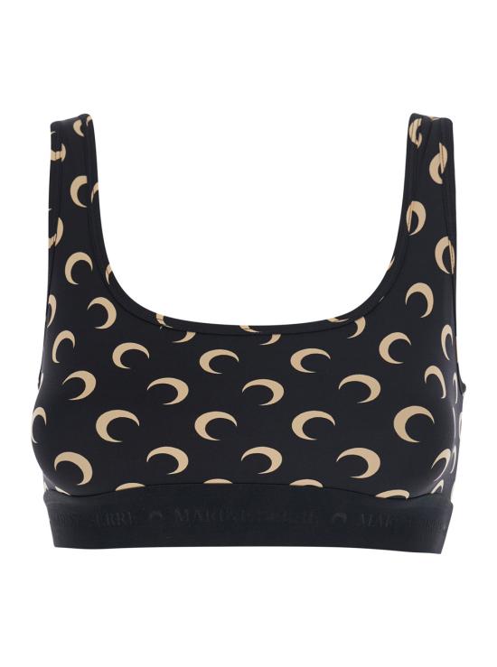 26SS 마린세르 올오버 문 프린트 브라탑 WUW055BCJER0001IT99 Black
