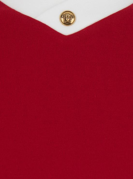 26SS 베르사체 반팔 티셔츠 10236971A178942RC90 Red - VERSACE