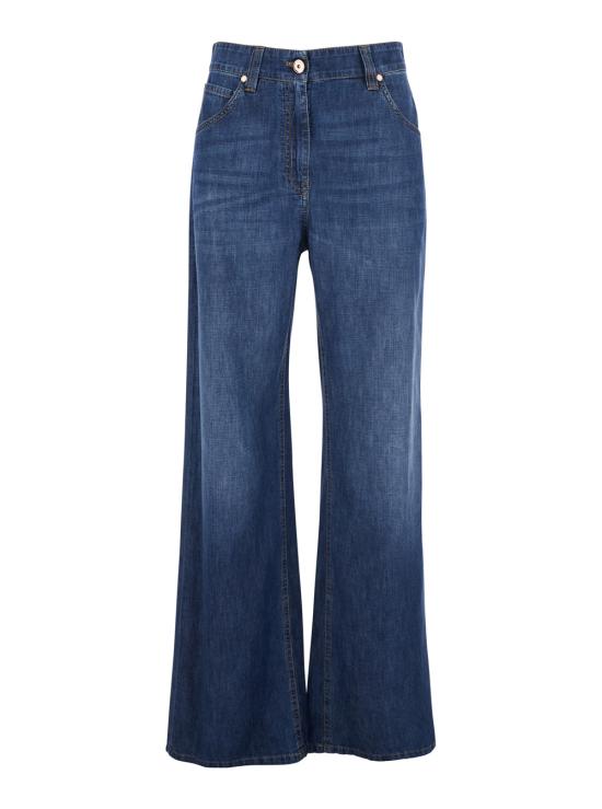 26SS 브루넬로 쿠치넬리 데님 팬츠 MH192P4039C9393 Blu