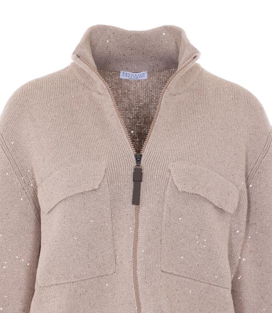 26SS 브루넬로 쿠치넬리 가디건 MDV752706 C069 Beige - BRUNELLO CUCINELLI