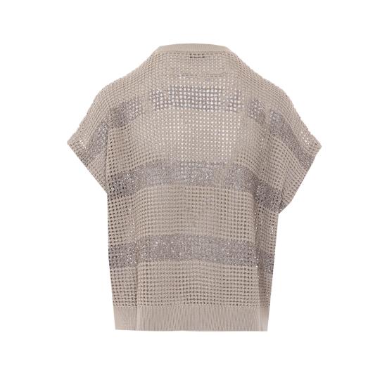 26SS 브루넬로 쿠치넬리 스웨터 M58772820 CKH72 Beige - BRUNELLO CUCINELLI