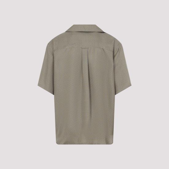 26SS 생로랑 긴팔 셔츠 860621 Y2N62 7068 JAUNE GRIS - SAINT LAURENT