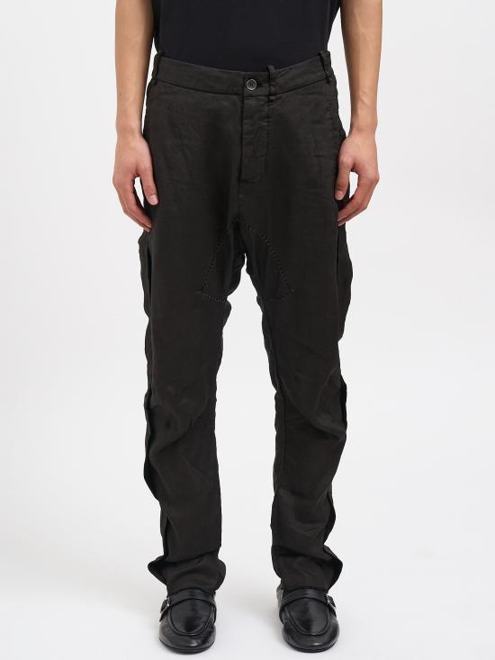 26SS 마스나다 스트레이트 팬츠 NM3674BLACK Black