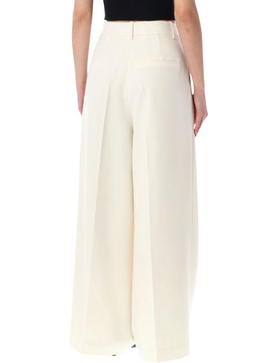 26SS 애니빙 스트레이트 팬츠 A0312198WHT02 ECRU Beige - ANINE BING