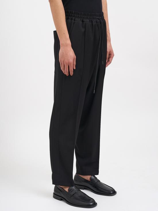 26SS 이자벨베네나토 스트레이트 팬츠 NUW33COBLACK Black - ISABEL BENENATO