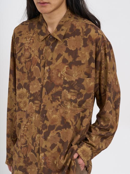 26SS 마리아노 긴팔 셔츠 NMGSS26SR012906075 Brown - MAGLIANO