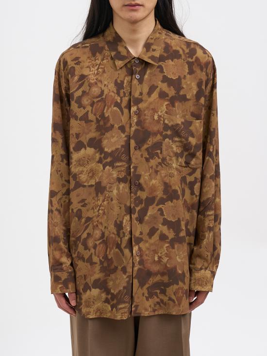 26SS 마리아노 긴팔 셔츠 NMGSS26SR012906075 Brown