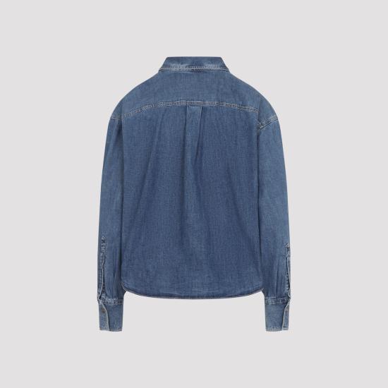 26SS 브루넬로 쿠치넬리 셔츠 MH192RB526 C9031 BLUE VINTAGE - BRUNELLO CUCINELLI