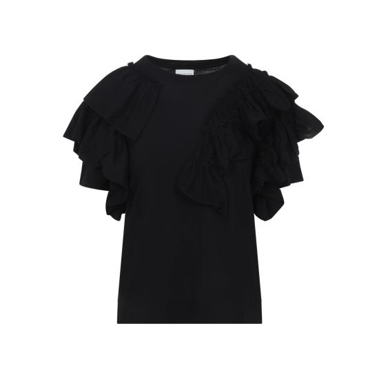 26SS 드리스 반 노튼 반팔 티셔츠 2610111433606 900 BLACK - DRIES VAN NOTEN
