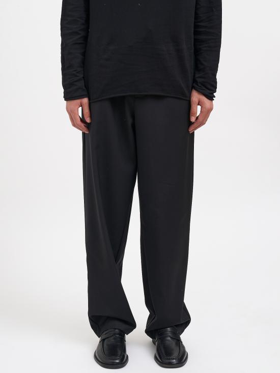 26SS 로즈 부리토 스트레이트 팬츠 NPAJAMASLANAFONDO22NERO91 Black - ROSE BURRITO