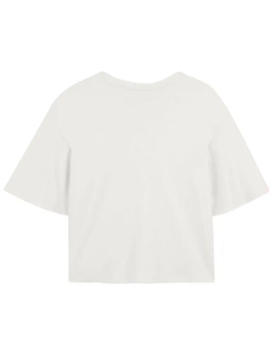 26SS [키즈] 끌로에 티셔츠 C20858 117 BIANCO SPORCO - CHLOE