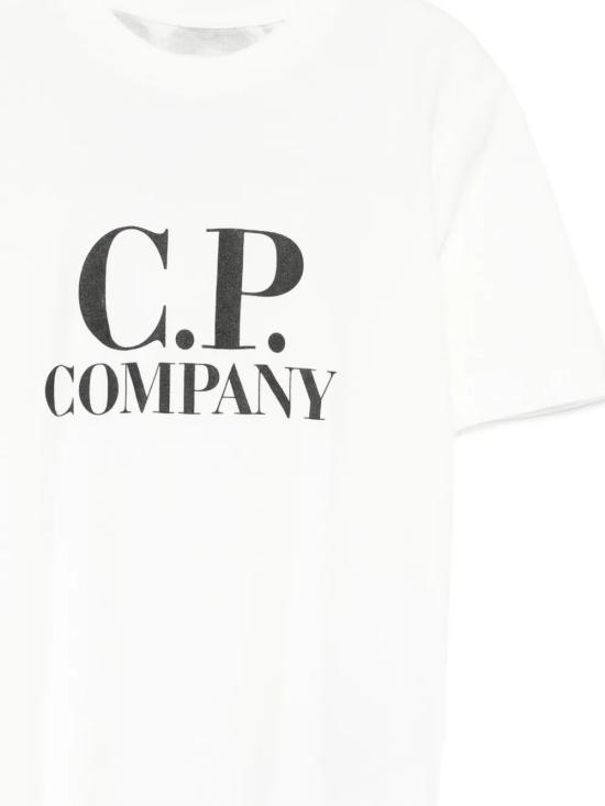 26SS [키즈] 씨피 컴퍼니 티셔츠 CPM006 LAA17 10135 GAUZE WHITE - C.P. COMPANY