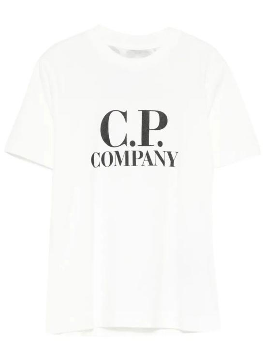 26SS [키즈] 씨피 컴퍼니 티셔츠 CPM006 LAA17 10135 GAUZE WHITE