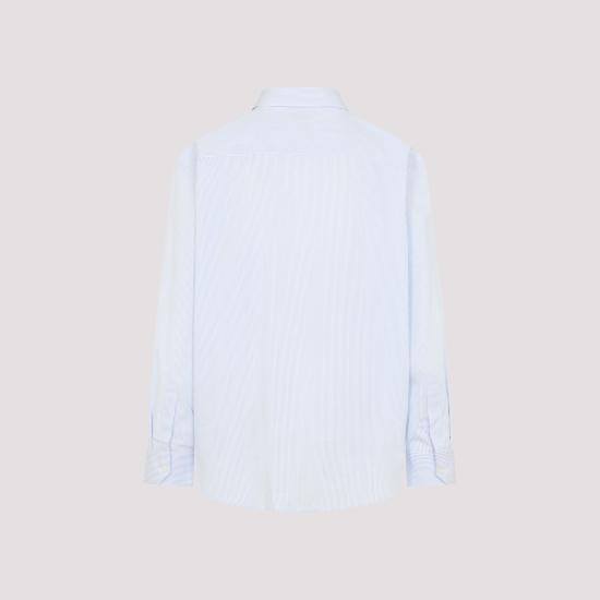 26SS 생로랑 긴팔 셔츠 859779 Y2N27 9862 CRAIE BLEU - SAINT LAURENT