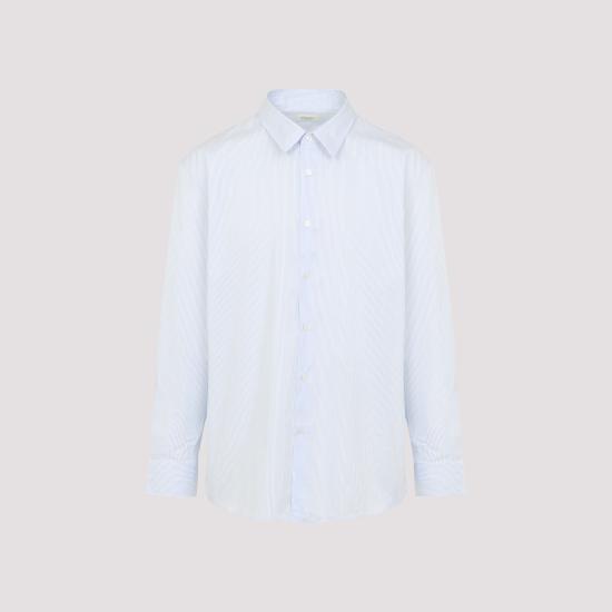 26SS 생로랑 긴팔 셔츠 859779 Y2N27 9862 CRAIE BLEU