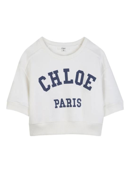 26SS [키즈] 끌로에 티셔츠 C20844 117 BIANCO SPORCO