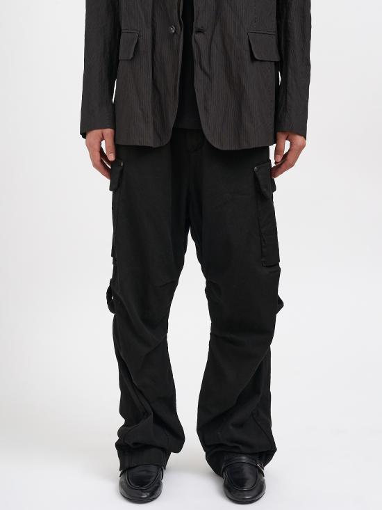 26SS 마스나다 스트레이트 팬츠 NM3652BLACK Black - MASNADA