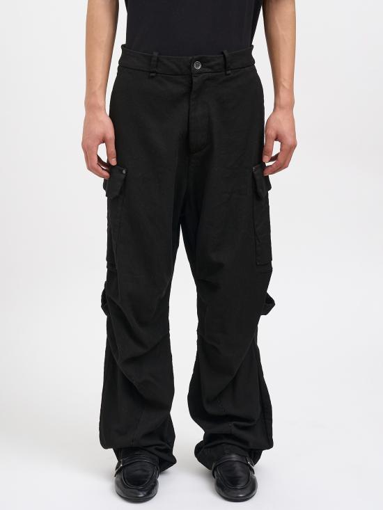 26SS 마스나다 스트레이트 팬츠 NM3652BLACK Black