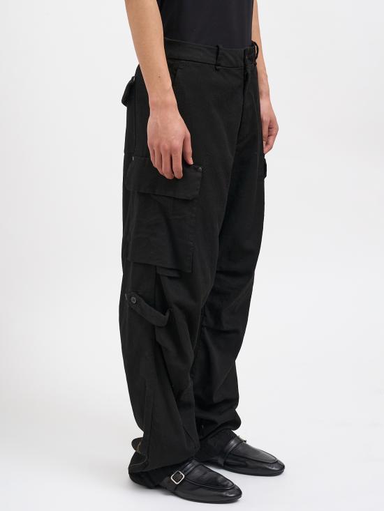 26SS 마스나다 스트레이트 팬츠 NM3652BLACK Black - MASNADA