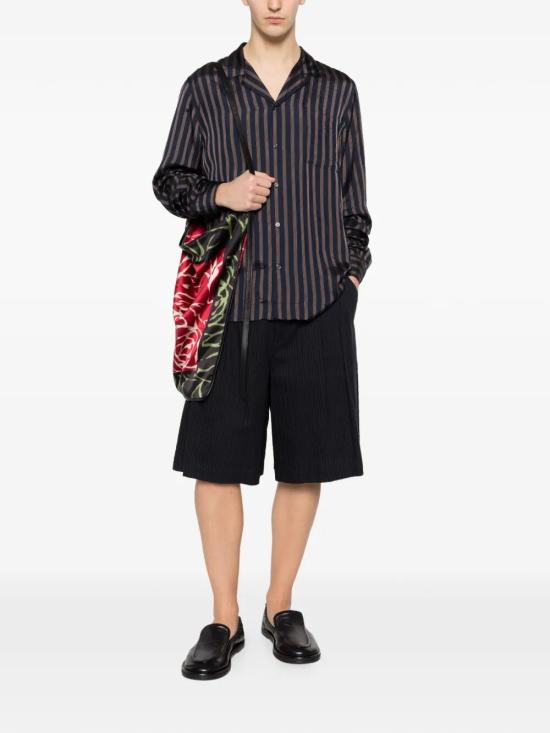 26SS 드리스 반 노튼 반팔 셔츠 0207813276 509 NAVY - DRIES VAN NOTEN