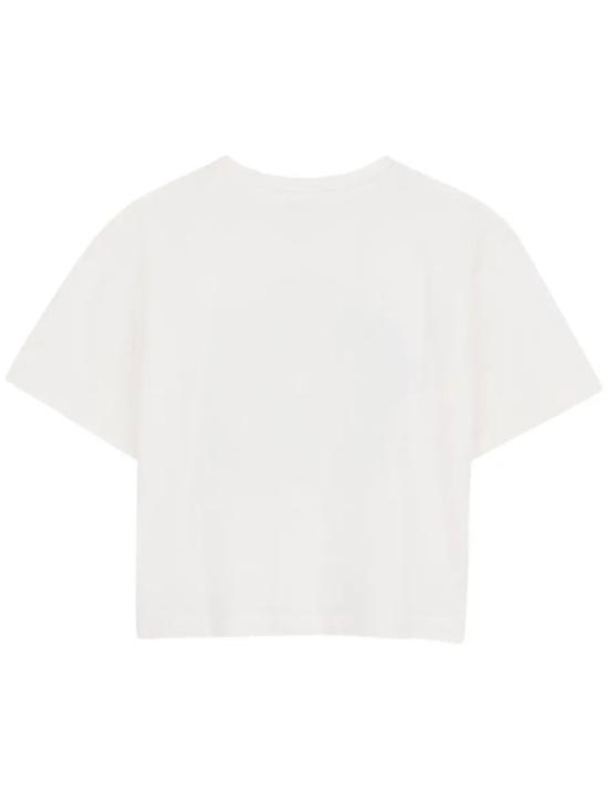 26SS [키즈] 겐조 티셔츠 K61806 117 BIANCO SPORCO - KENZO