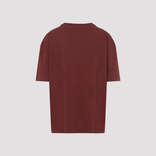 26SS 마르지엘라 반팔 티셔츠 S50GC0730 M20164 210 DARK BRIC RED - MAISON MARGIELA