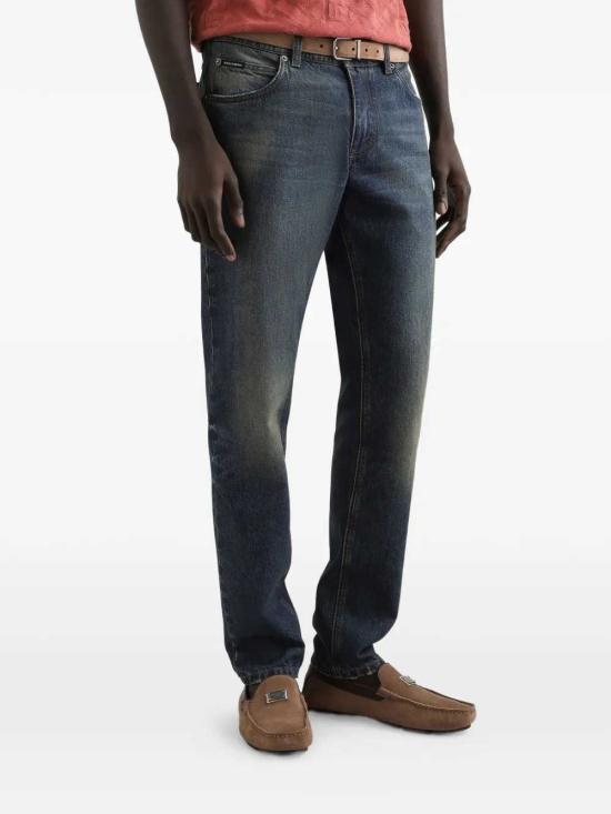 26SS 돌체앤가바나 스트레이트 팬츠 GYJCCDG8OL5S9001 VARIANTE ABBINATA - DOLCE & GABBANA