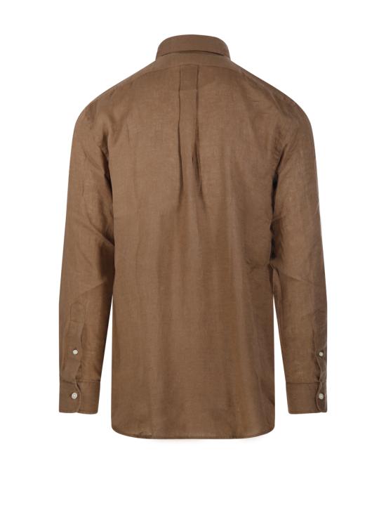 26SS 랄프 로렌 긴팔 셔츠 710966294505 RL BROWN - RALPH LAUREN