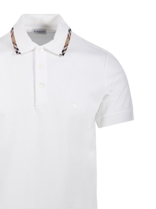 26SS 버버리 폴로 티셔츠 8126955 B7078 CHALK - BURBERRY