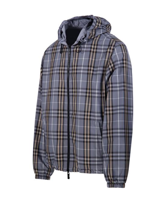 26SS 버버리 자켓 8122959 C5076 WAVE BLUE IP CHECK - BURBERRY