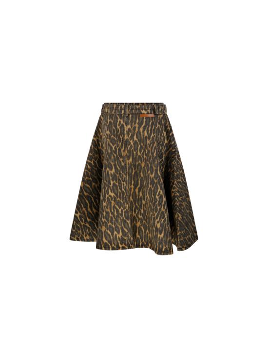 26SS 가니 미디 스커트 A1090089 894 KHAKI - GANNI