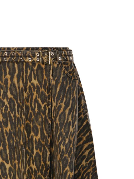 26SS 가니 미디 스커트 A1090089 894 KHAKI - GANNI