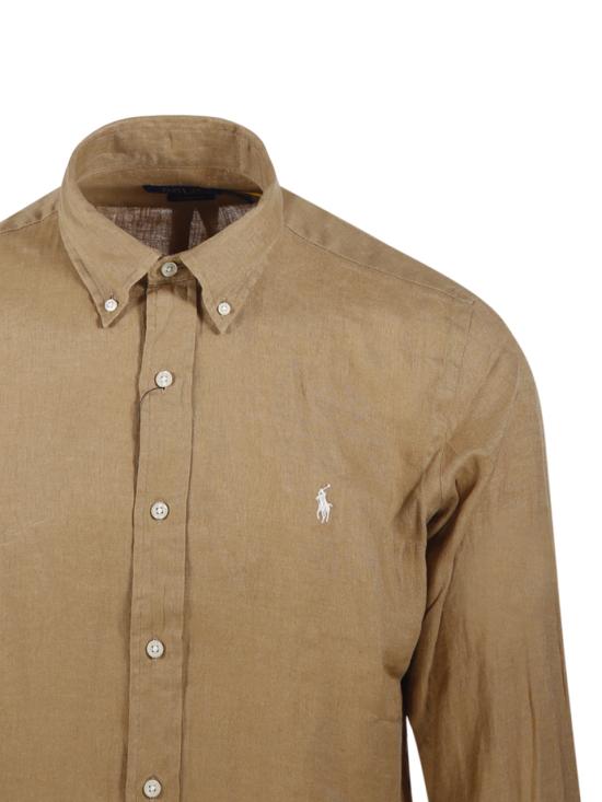 26SS 랄프 로렌 긴팔 셔츠 710966294511 CAFE TAN - RALPH LAUREN