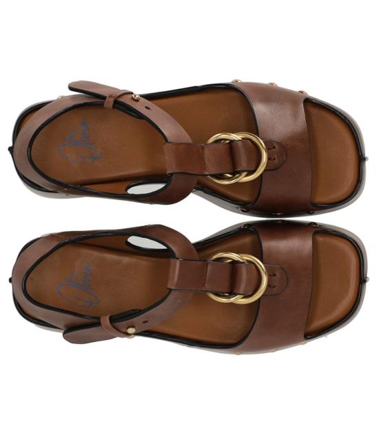 26SS 미스 올리비아 샌들 CAROLA F02 36 Brown - MISS OLIVIA