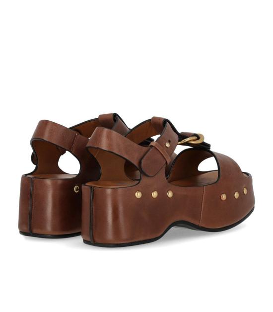 26SS 미스 올리비아 샌들 CAROLA F02 36 Brown - MISS OLIVIA