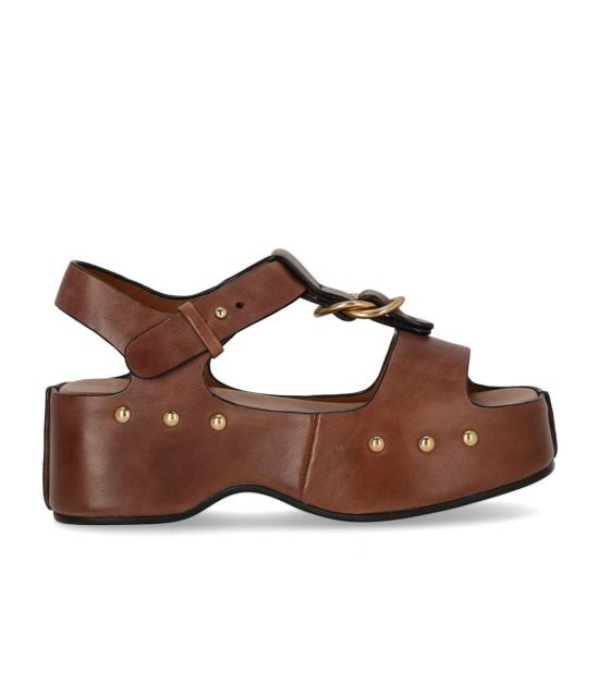 26SS 미스 올리비아 샌들 CAROLA F02 36 Brown