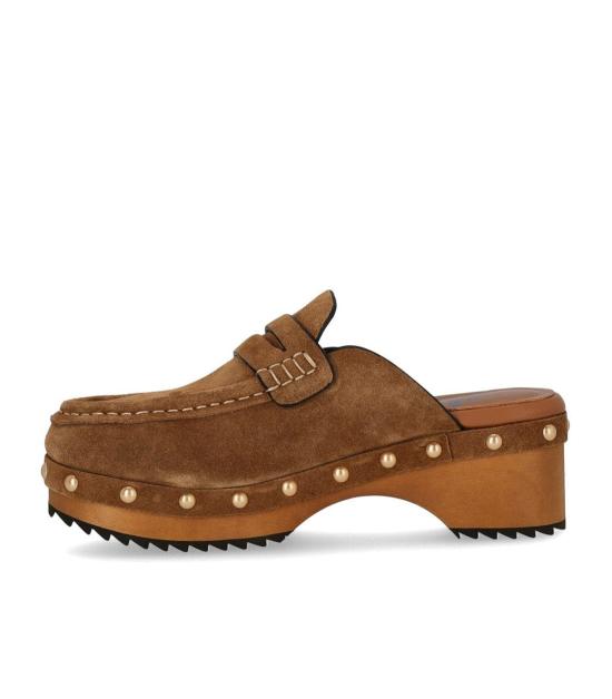 26SS MISS OLIVIA 뮬/슬리퍼 NOEMI F02 36 Brown - OTHER BRANDS