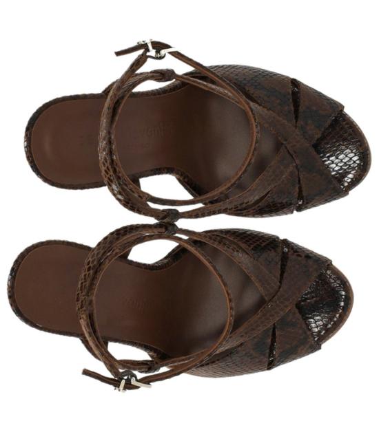 26SS 세르지오 레반테시 샌들 RANYA 35 Brown - SERGIO LEVANTESI