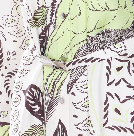 26SS 토리버치 미디 원피스 183178 301 White - TORY BURCH