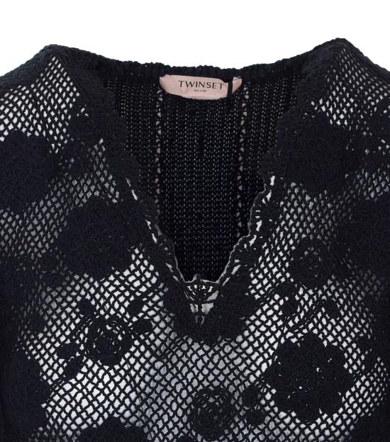 26SS 트윈셋 미디 원피스 261TT3160 00006 Black - TWINSET