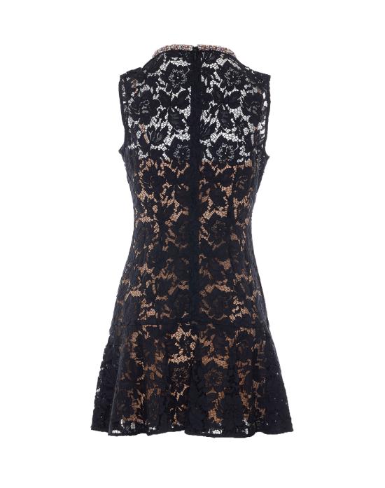 26SS 셀프 포트레이트 미디 원피스 164SB BLACK Black - SELF PORTRAIT