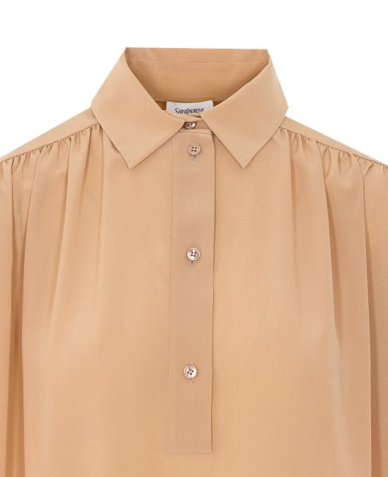 26SS 생로랑 셔츠 860987 Y100W9350 Beige - SAINT LAURENT