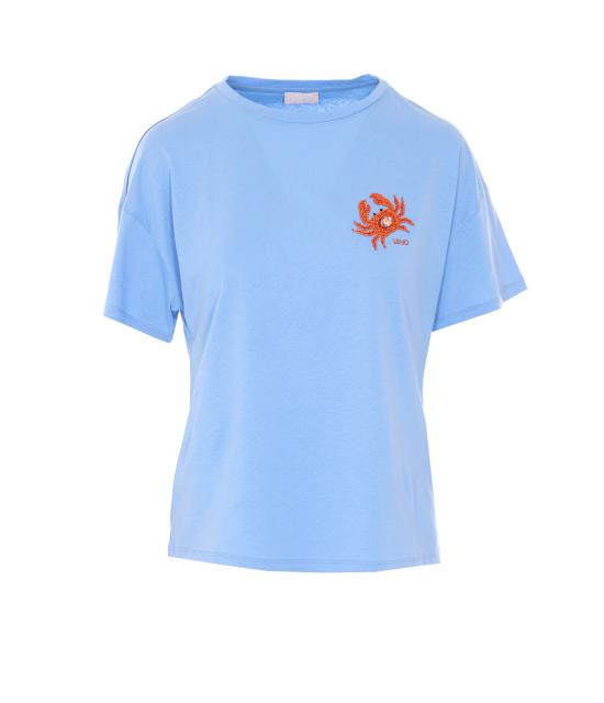 26SS 리우조 반팔 티셔츠 WA6414JS923 P9431 Blue