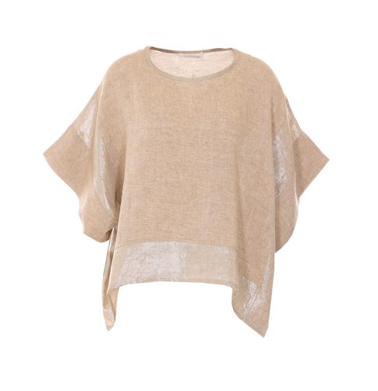 26SS MAURIZIO 긴팔 티셔츠 W08530881 BRONZE Golden